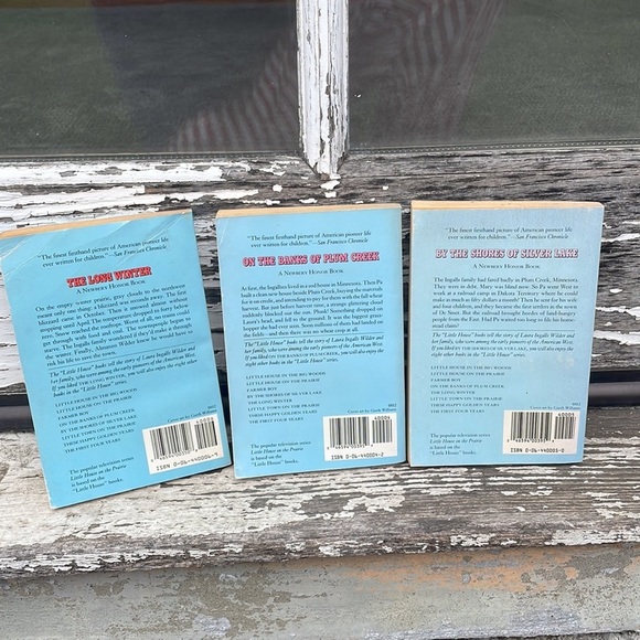 Paperback Books Laura Ingalls Wilder Set Of 3 Little House #4 #5 #6 - Picture 8 of 8